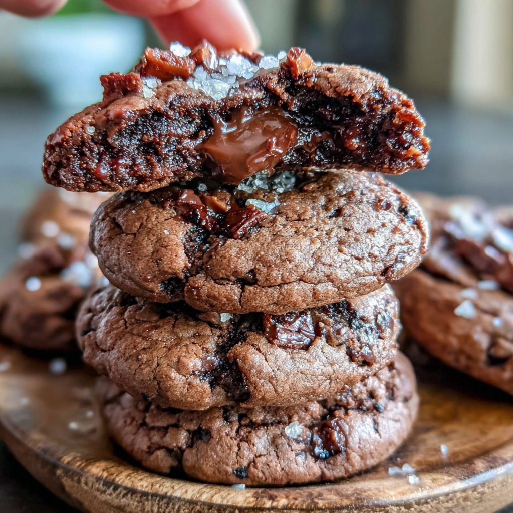Brownie Mix Espresso Chocolate Cookies