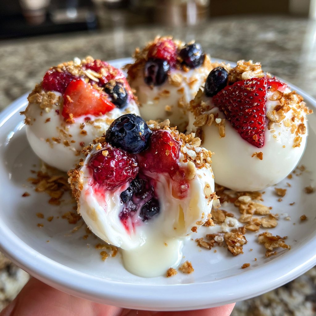 Easy Yogurt Bites Recipe