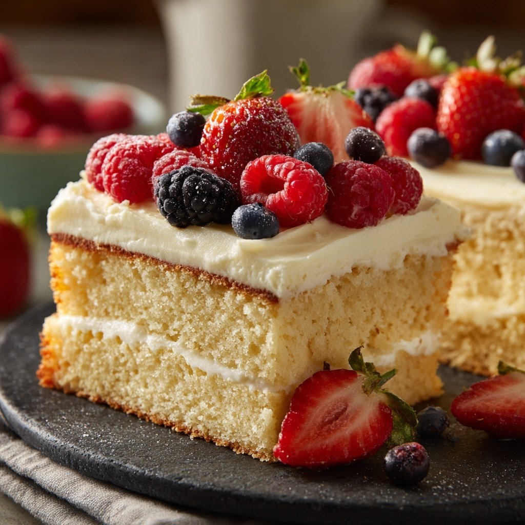 Baking & Desserts Classic Vanilla Butter Cake