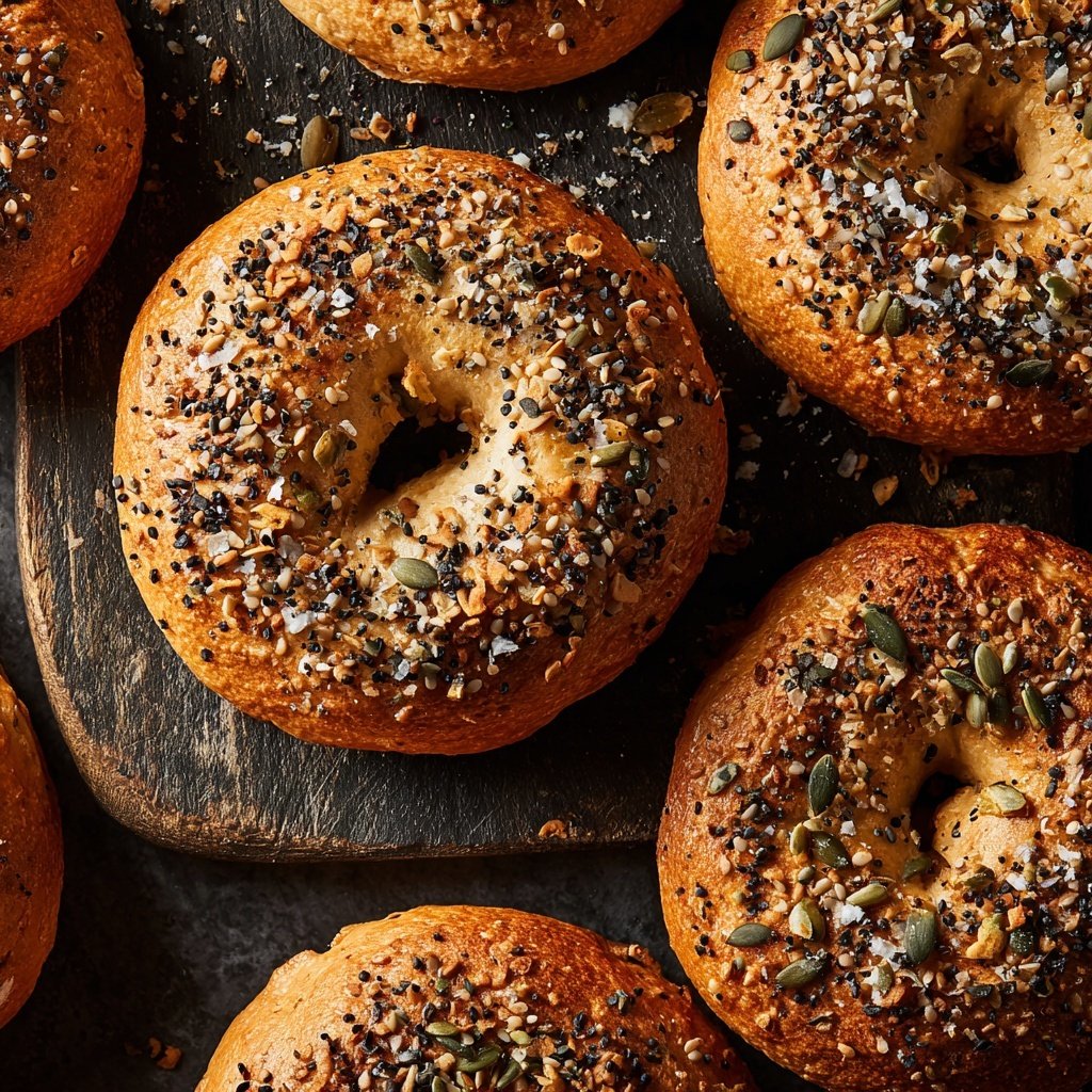 Protein Bagels Boiled And Baked