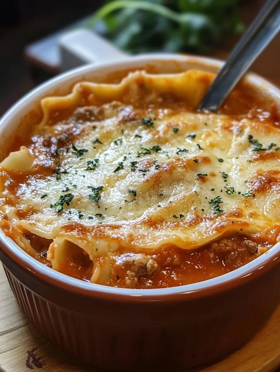 Viral Lasagna Soup Sensation! 🍲