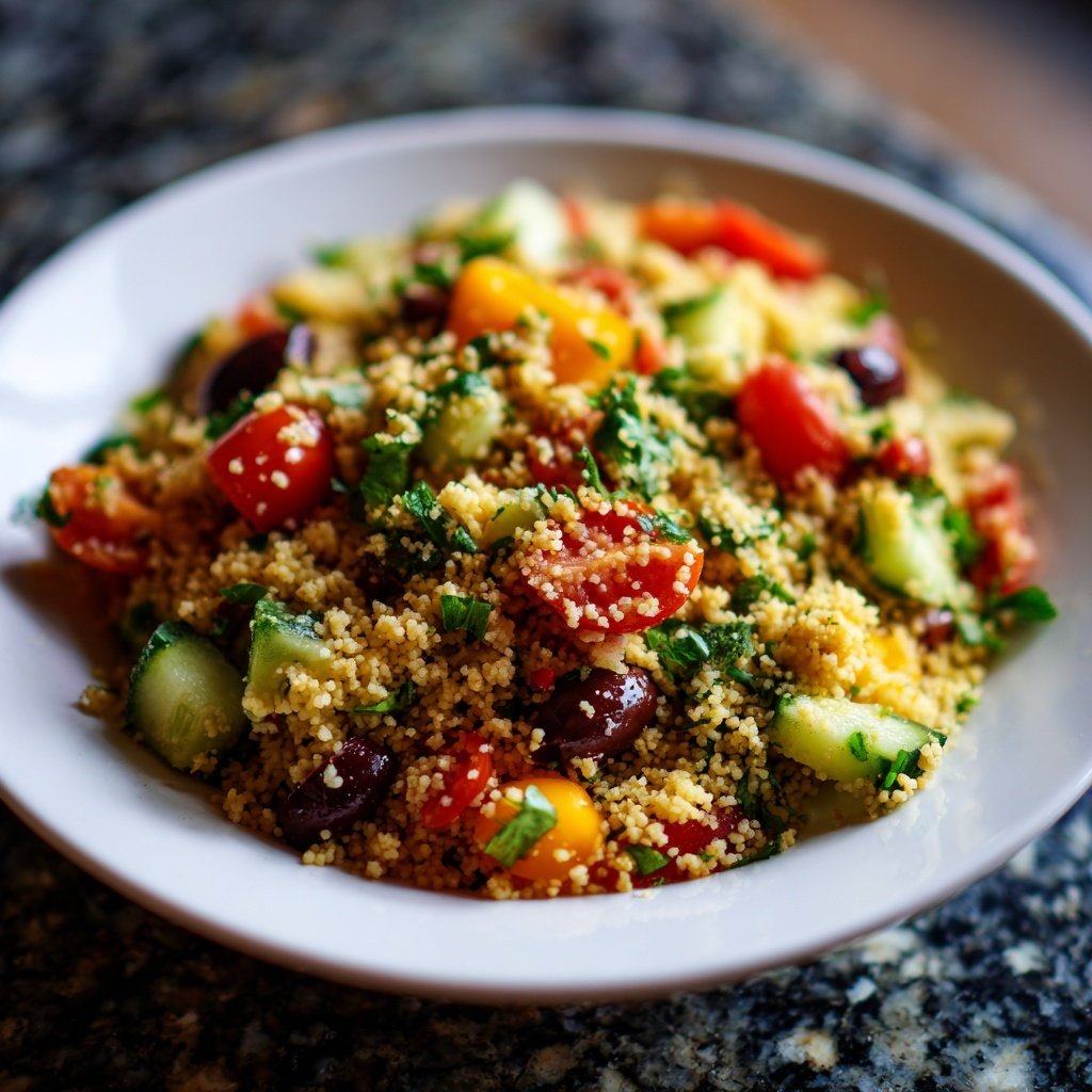 Mediterranean Couscous Salad