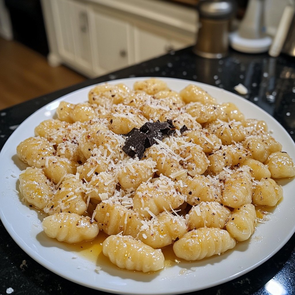 Valentine Dinner Truffle Gnocchi