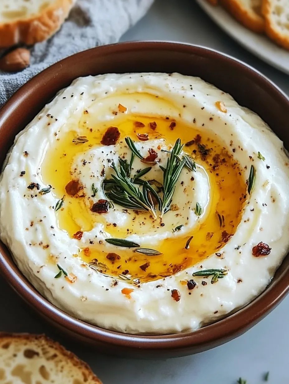 Delicious Ricotta Dip with Hot Honey