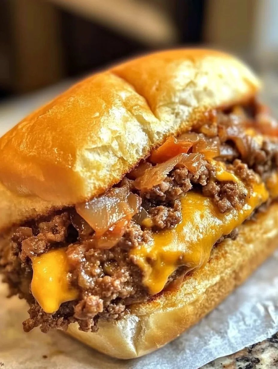 The Best Philly Cheesesteak Sloppy Joes Recipe