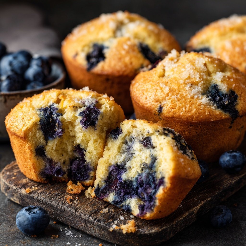 Blueberry Breakfast Muffins