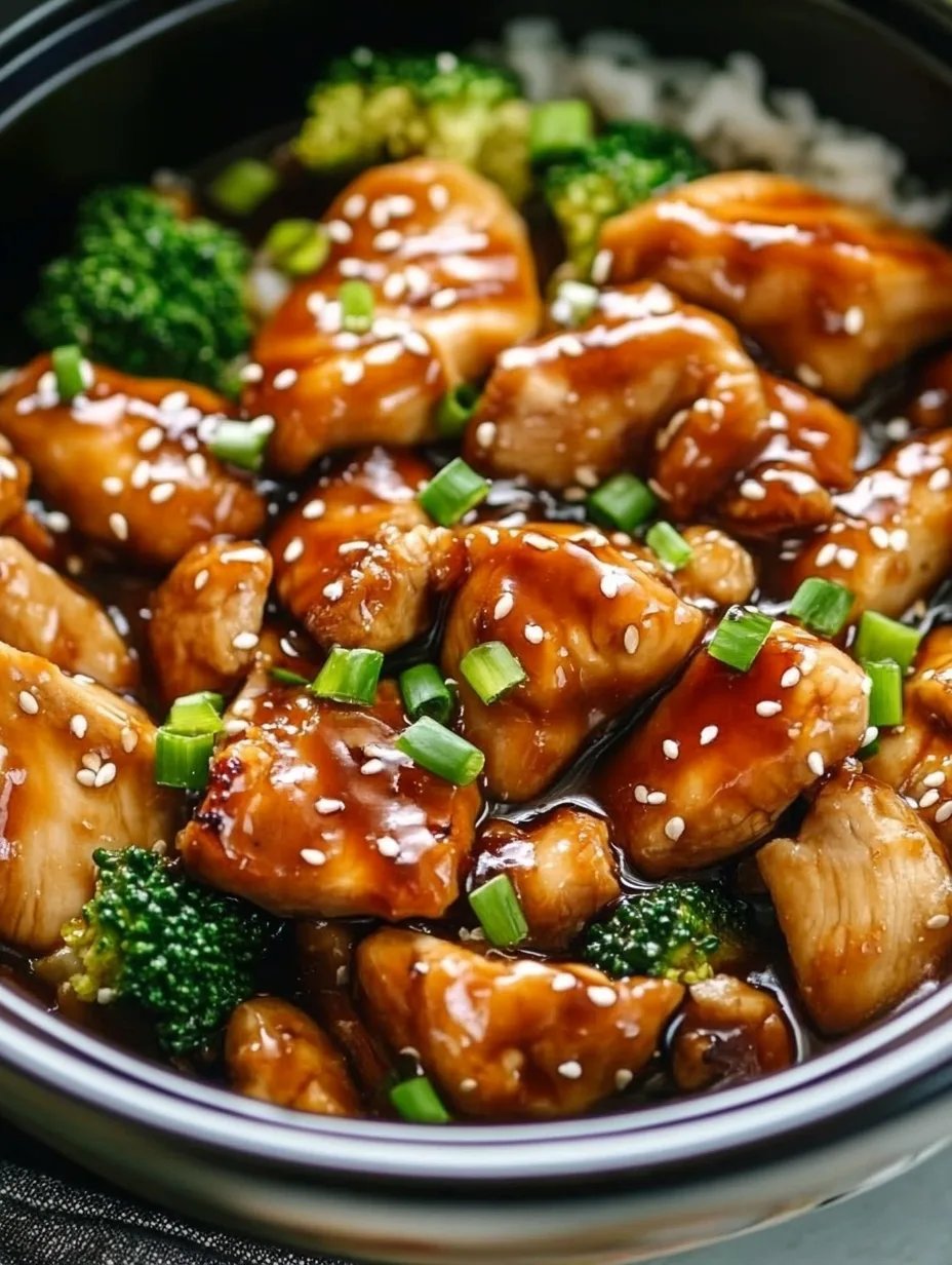 Dump and Go Crockpot Teriyaki Chicken