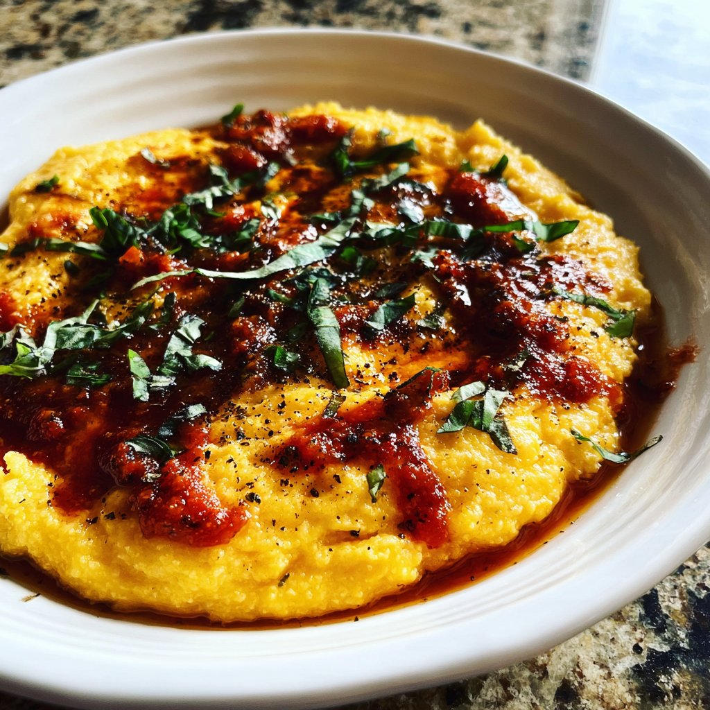 Romantic Creamy Polenta