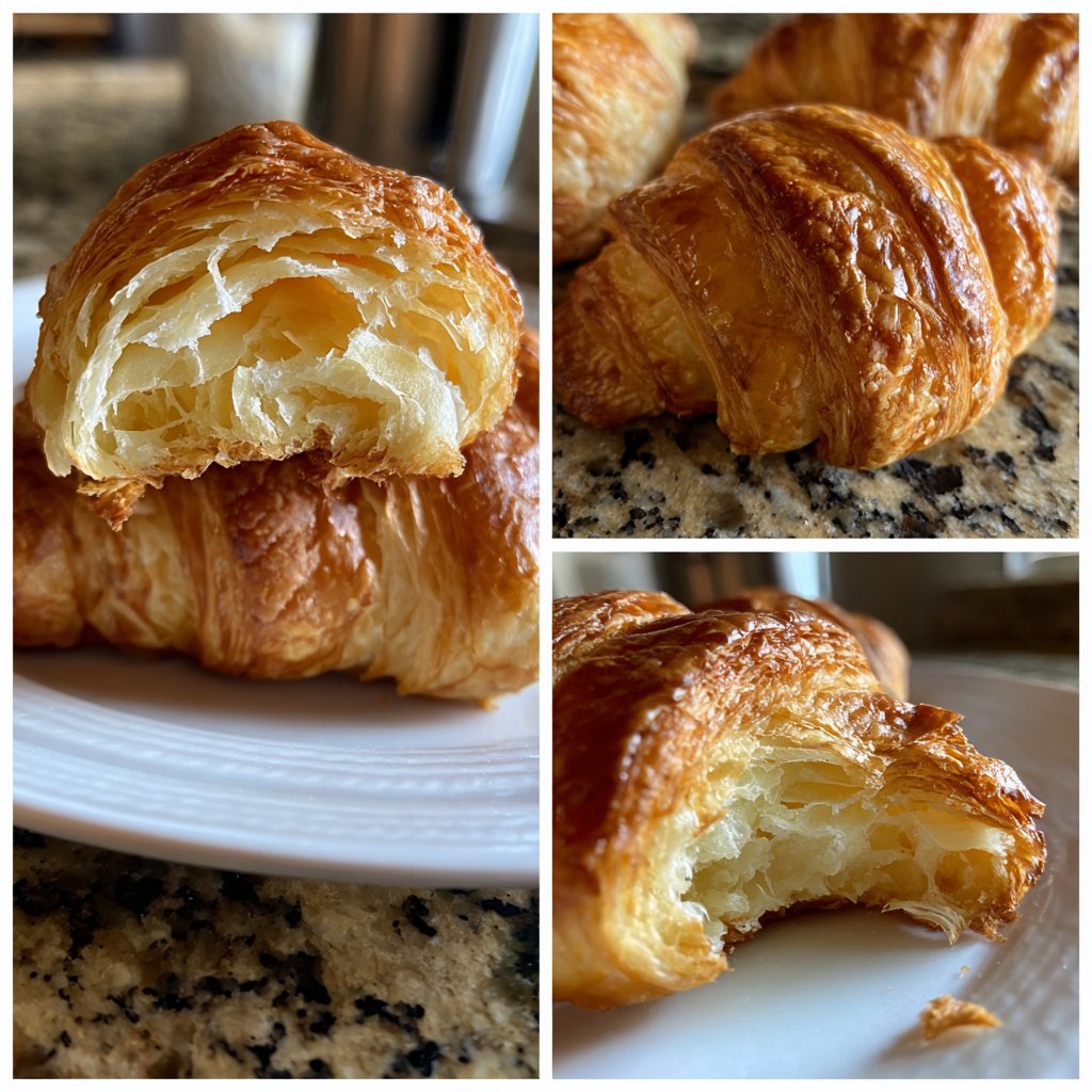 Homemade Croissants Without Mixer
