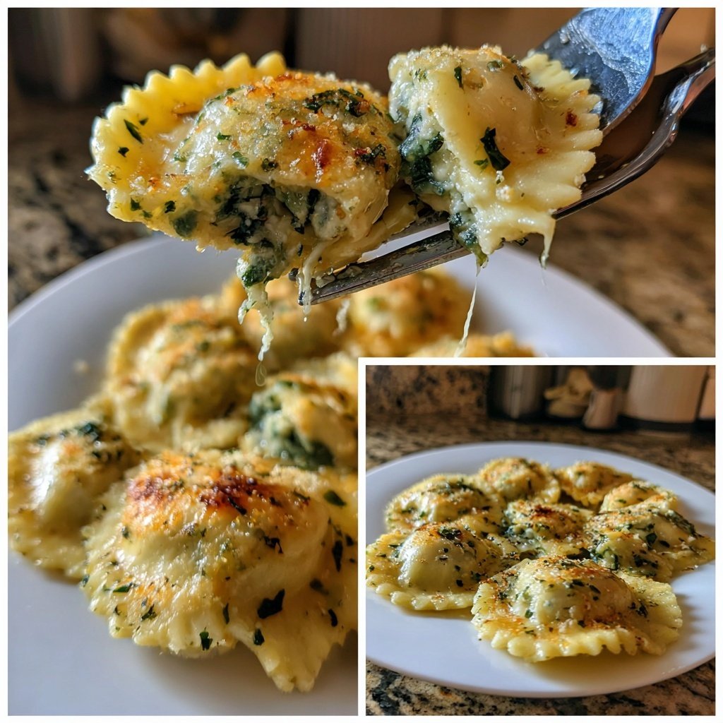 Romantic Spinach and Ricotta Ravioli